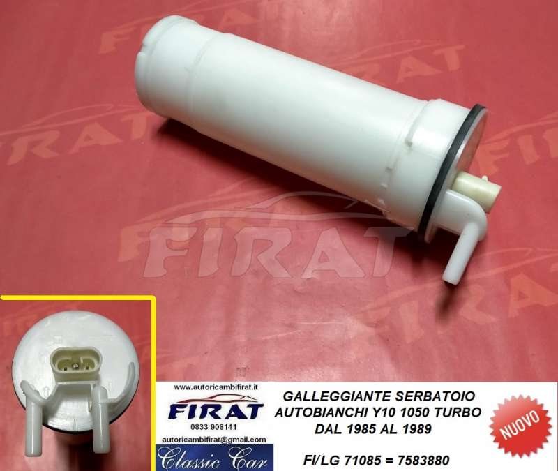 GALLEGGIANTE SERBATOIO AUTOBIANCHI Y10 TURBO (71085)